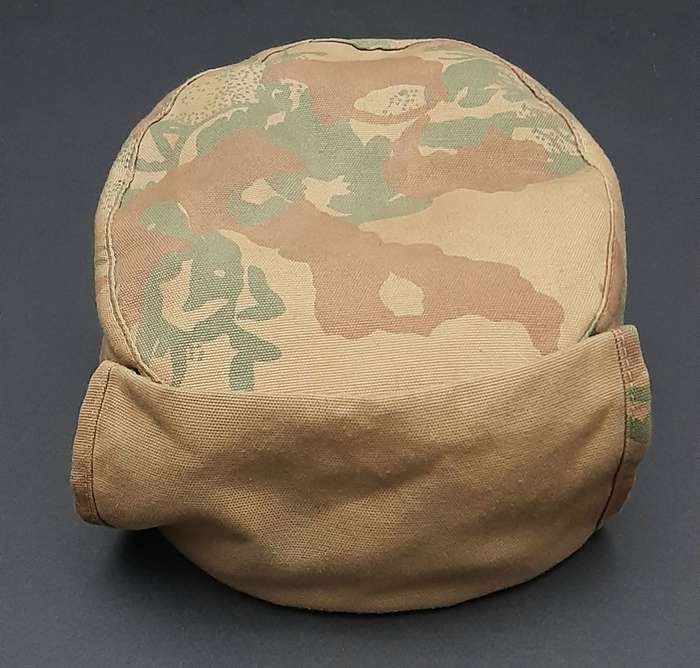 **Border War : 1980s Fielddress 2nd Patt. Camouflage Cap w/ Neckflap**