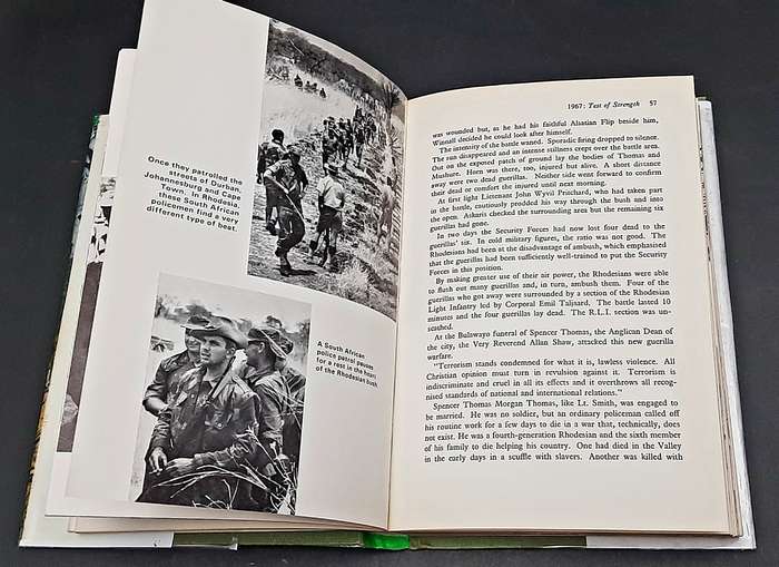 **Rhodesian Bush War: 1971 ' The Silent War: The fight for Southern Africa' H/C Book (Illustrated)**
