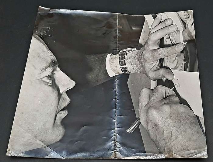 **RARE: 1967/68 Dr. Chris Barnard & Heart Team Press-Release Photograph Lot#3  **