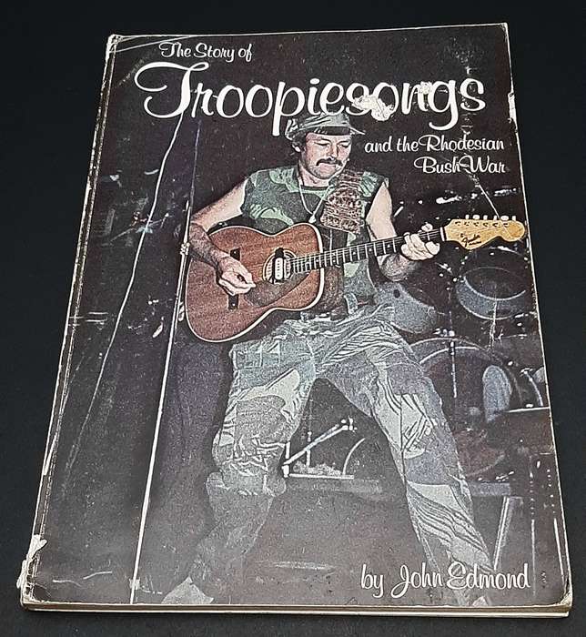 **Rhodesian Bush War: 1970s Rhodesian Armed Forces 'Troopie Songs' Music Book S/cover (USED).**