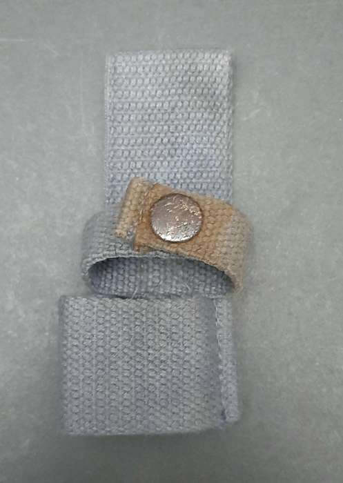 **Border War : 1980s Security Forces Webbing Baton Retention Frog**