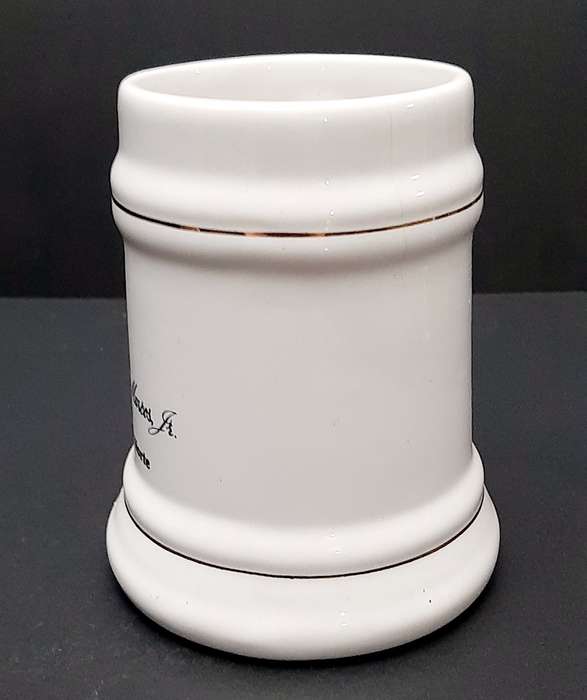 ** 1970s Phillipines Military Authority: Gov. Ferdinand R. Marcos Jnr. Ceramic Mug (18cm).**