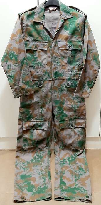 Border War: 1980s KwaZulu Police Camouflage Coverall (Medium)