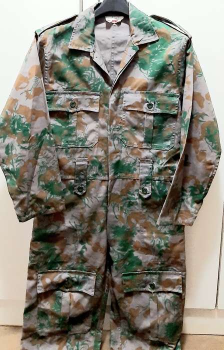 Border War: 1980s KwaZulu Police Camouflage Coverall (Medium)