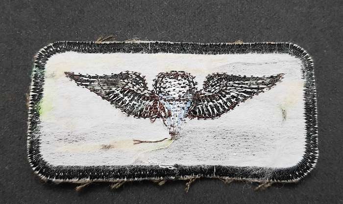 **Border War : 1980s SWATF Nutria Static-Line Parachute Qualification Badge.**