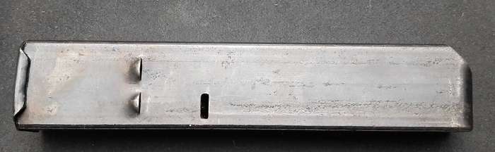 **Border War: 1980s SA Railway Police Task Force Uzi 9mm Steel Magazine**