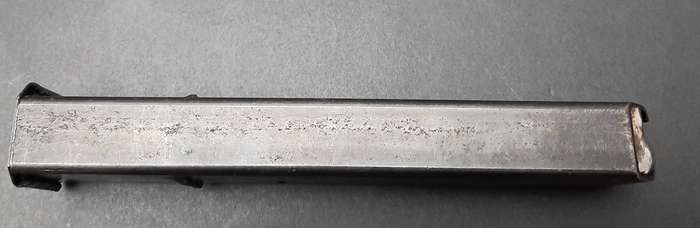**Border War: 1980s SA Railway Police Task Force Uzi 9mm Steel Magazine**