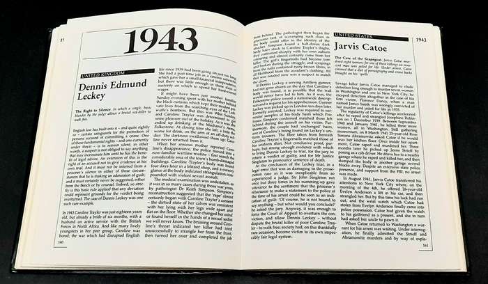 **True Crime: Chronicle of 20th Century Murder H/cover Book (Illustrated).**