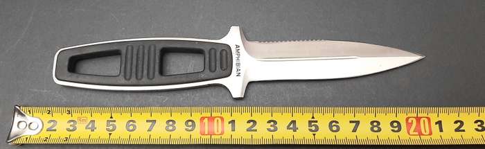 **RARE: 1990 Kershaw 'Amphibian' Diver's Knife (20cm)**