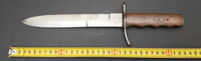 WW2 Italian MVSN N.C.O's Dagger with Scabbard & Troddle