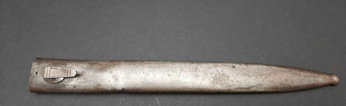 Rare WW1 German KS98 Schütztruppe Sawback Bayonet with Scabbard (1903)