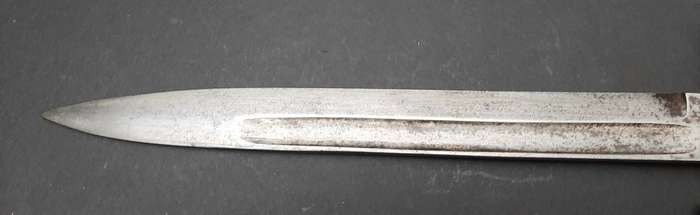 RARE : Austro-Hungarian Steyr Officer's M1886 Bayonet with Scabbard and Frog (36cm)