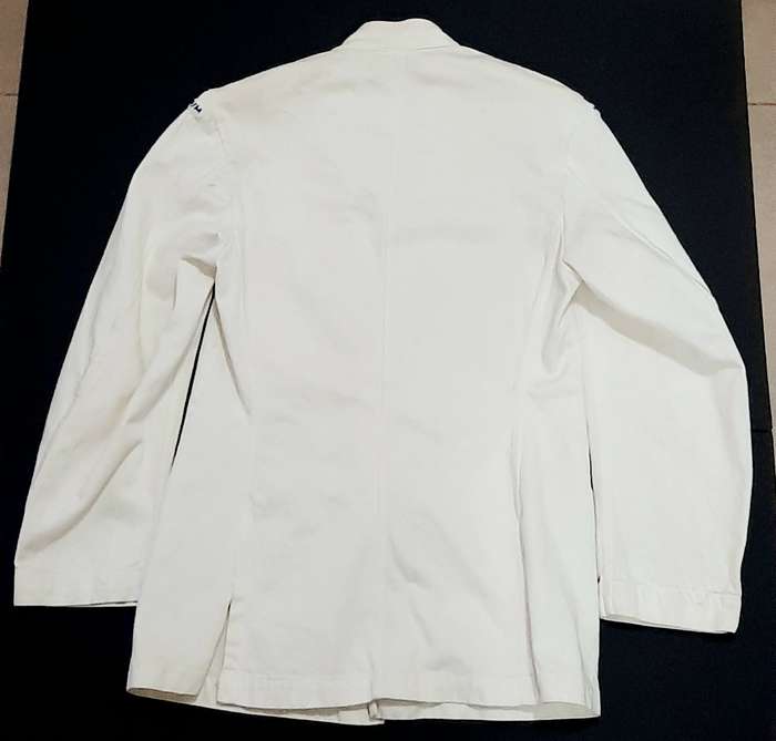 **Border War: 1960s SA Navy Summer Dress Tunic w/ 'Gymnasium' Titles & Scribe Qualification**.**