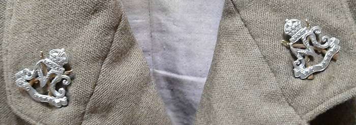 WW2 UDF 'Royal Natal Carbineers' Lieutenant's Service Tunic with Rank Insignia