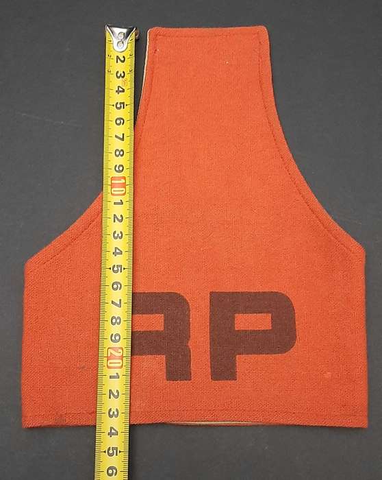 **Border War : 1970s SADF Regimental Police Red Cotton Brassard x1  **