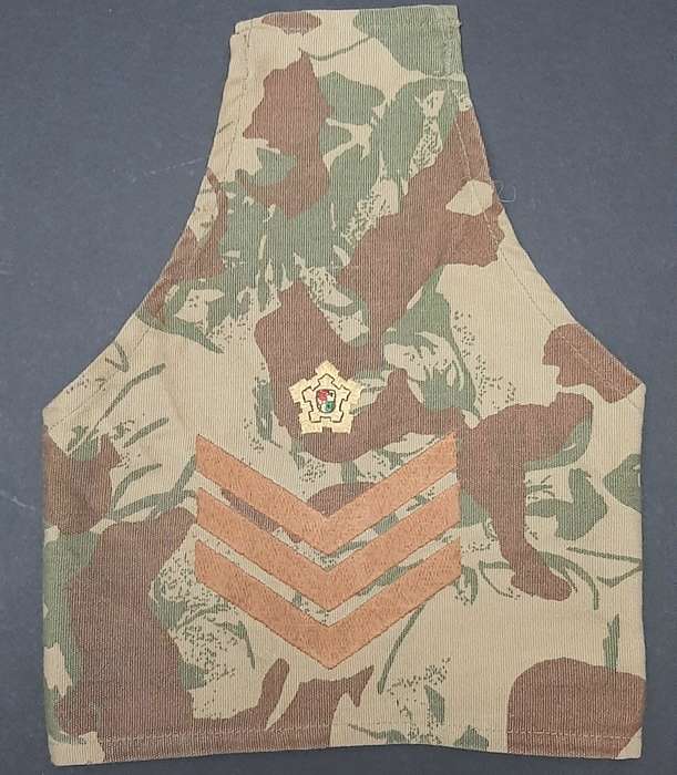 * Border War : 1980s 2nd Patt. Camouflage Sergeant Rank Brassard.**