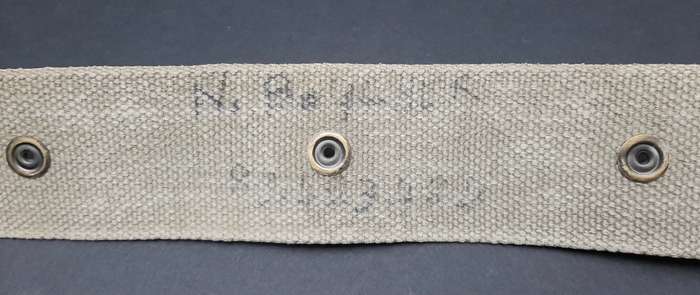**Border War : 1970s SADF Patt.73 Webbing Belt w/ Grommets(Inscribed)**