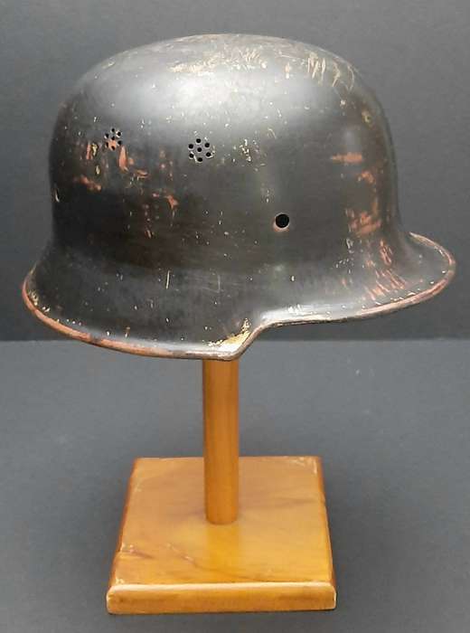 WW2 German M34 'Leichtmetall' Schützpolizei Helmet Shell (Harz)