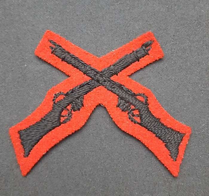**WW2 British: King's Royal Rifle Corps 'Marksman' Qualification Badge.**