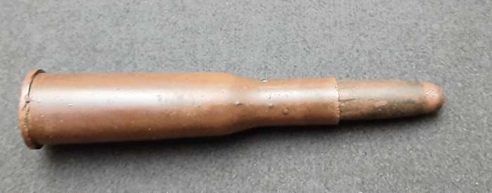 Boer War Deactivated .303 Lee-Metford Cased Projectile (Inert)