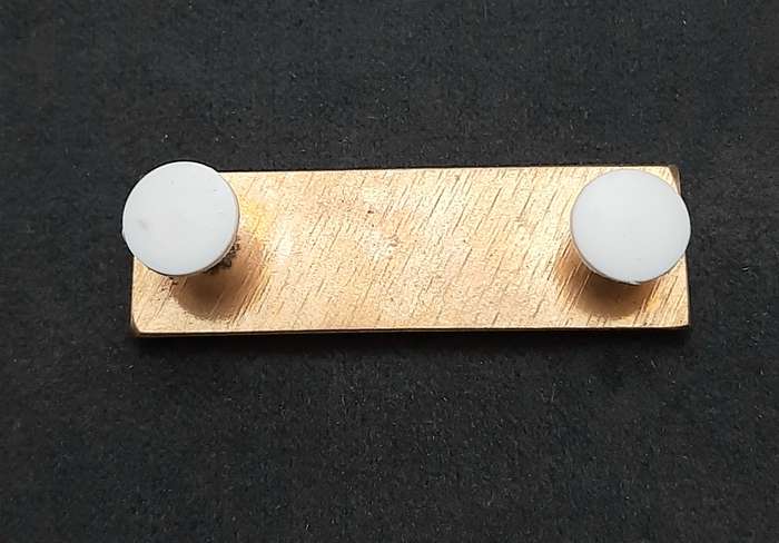 **Border War : 1980s SADF Reconnaissance Regiments HQ 'Recce' Lucite Command Bar (Pins)**