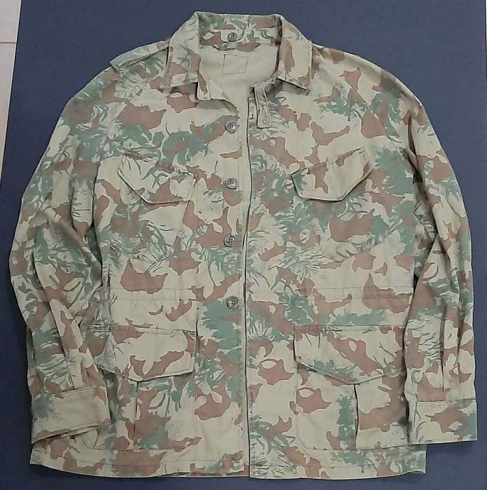 Border War 1980s 2nd Patt. Camouflage Field Dress Jacket (Large)