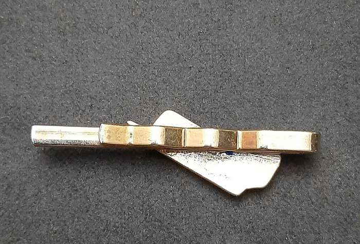 1990s : Men's Novelty 'Cellular Phone' Tie Pin w/ Slide.