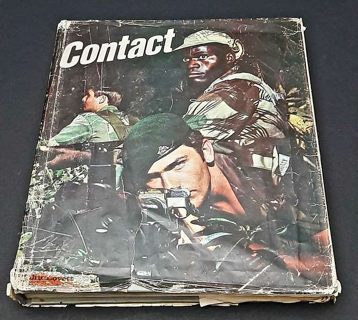 Rhodesian Bush War: 1978 'Contact I ' Hardcover Book w/ Dustjacket (Galaxie Press) #2.