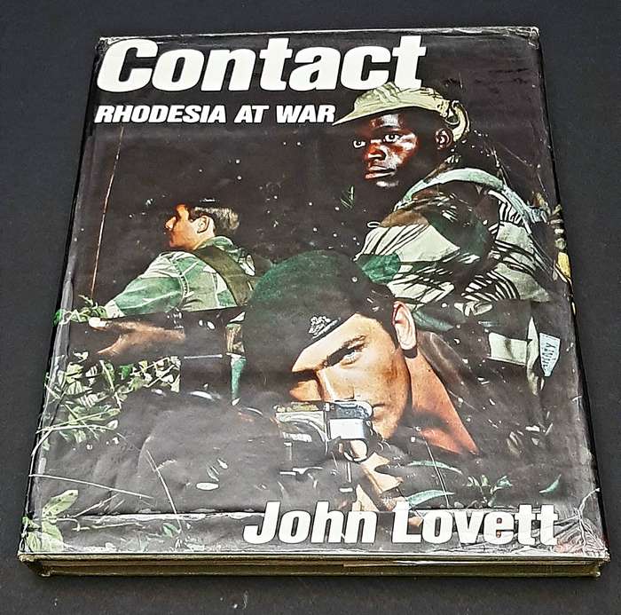 Rhodesian Bush War: 1978 'Contact I ' Hardcover Book w/ Dustjacket (Khenty Press) #1.