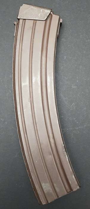 RARE: 1980s Border War - R4 / Galil Assault Rifle 50 rnd Steel Magazine (Complete).
