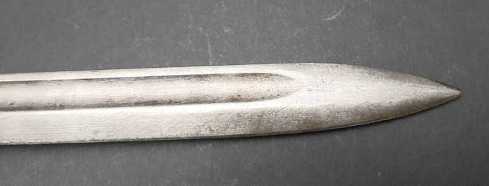 RARE: WW1  German Export M1903 Turkish Mauser 'Ersatz' Bayonet w/ Scabbard ( FN FAL Conversion).
