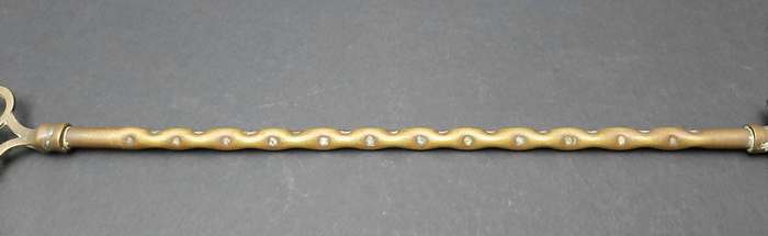 Early 20th Century: English Brass 'Liver Bird' Toasting Fork (45cm).