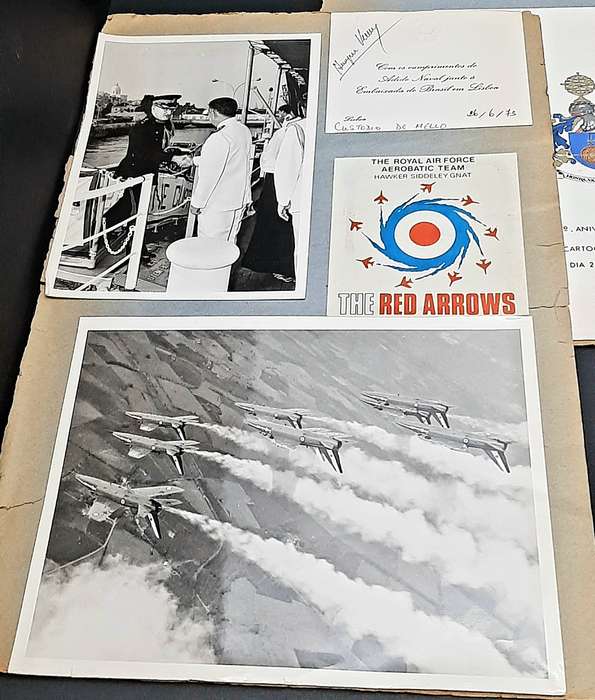 RARE: 1970s SADF Major-General Deon J. Mortimer Photo & Documentation Lot #3  ( 4 Panels D/Sided).