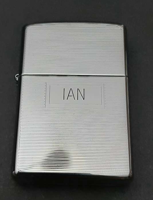 CUSTOMISED: U.S. Zippo Stainless Steel Unused Gas Lighter Box Set ( 3 Pcs)