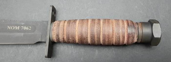 Border War 1980s : SADF 44 Parachute Brigade Private Purchase Ontario 3-11 Survival Knife w/ Sheath