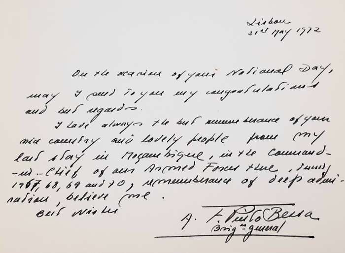 RARE: 1970s SADF Major-General Deon J. Mortimer Letter &  Documentation Lot #4  ( 5 Pcs D/Sided).