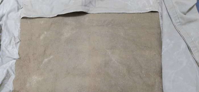 RARE: 1969 SADF Officer's Green Bedding Roll w/ Zipper & Wool Lining (SPJ & Union Marked)