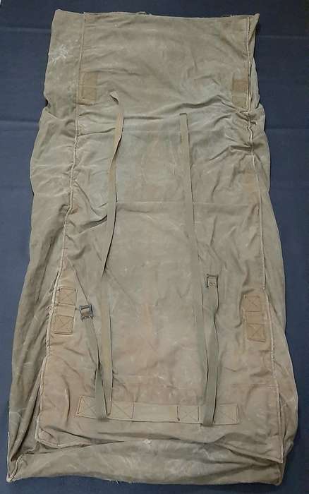 RARE: 1969 SADF Officer's Green Bedding Roll w/ Zipper & Wool Lining (SPJ & Union Marked)