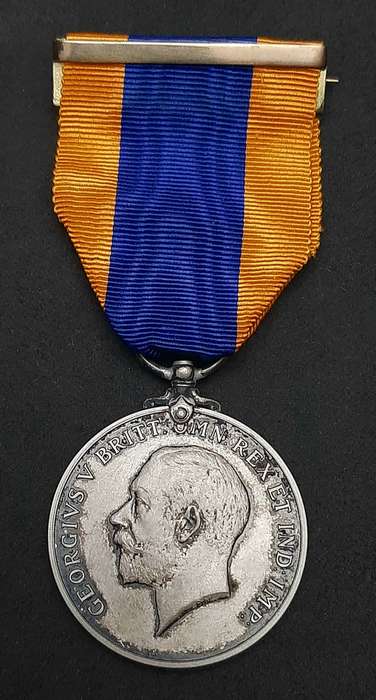 925 Silver Commemorative Medal w/ Silk Ribbon & Presentation Case