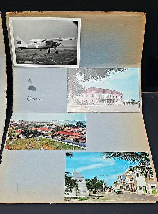 **RARE: 1970s SADF General Deon J. Mortimer Photograph & Documentation D/sided Panels Lot# 5 .**