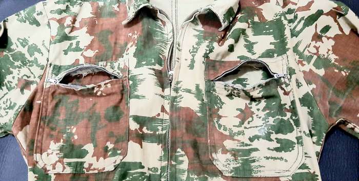 Rhodesian Bush War: 1960s  SA  1st Patt. Camouflage Alouette III Pilot's Flight-suit