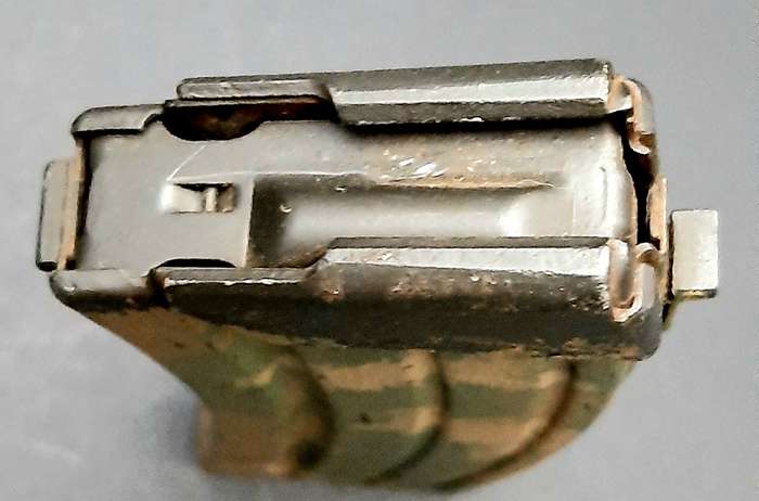 Early 1990s: ABS-ISD 2nd Patt. Camouflage R4/ R5  Steel 30 Rnd Magazine #3.