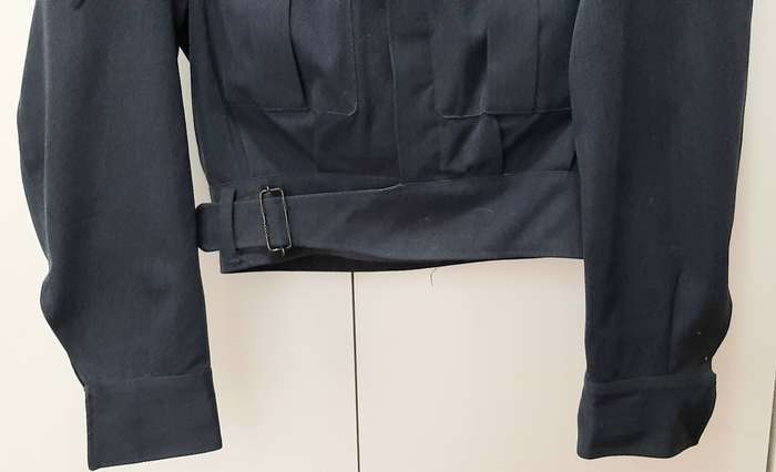 **RARE: 1960s South African Air Force Blue Battledress ' Bunnyjacket' Blouse w/ Corporal Insignia**