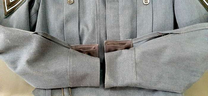 **RARE: 1960s South African Air Force Blue Battledress ' Bunnyjacket' Blouse w/ Corporal Insignia**