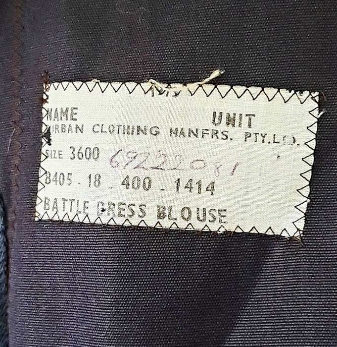 **RARE: 1960s South African Air Force Blue Battledress ' Bunnyjacket' Blouse w/ Corporal Insignia**