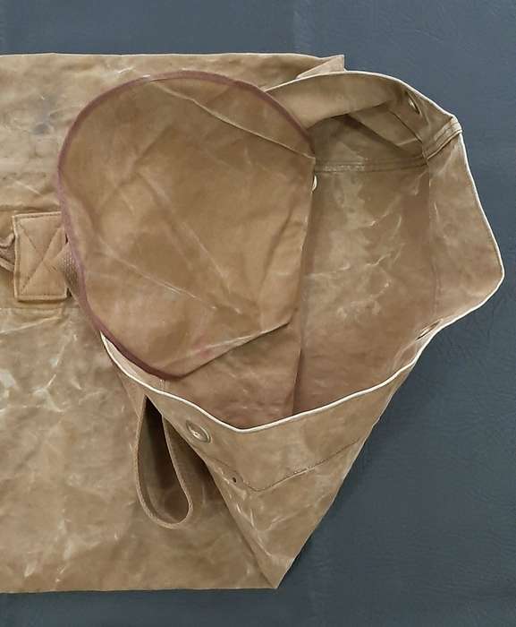 Border War: 1970s SADF Nat. Service Webbing Duffle Bag w/ Strap (Troop Inscribed).