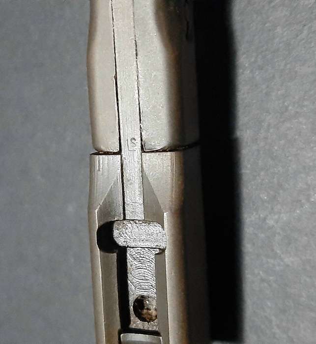 RARE: SA Forces Type B FN FAL Bayonet w/ Leather Frog (Complete).