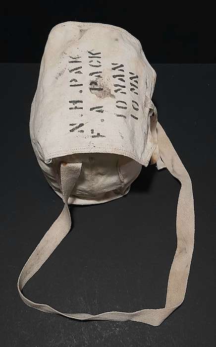 RARE: WW2 UDF Medic's 10-Man First Field Aid Webbing Bag w/ Sling (USED).