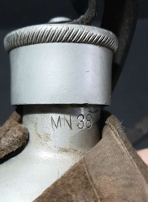 Rare WW2 German Matching M31 Aluminium Canteen with Felt Cover & Accessories (1938)