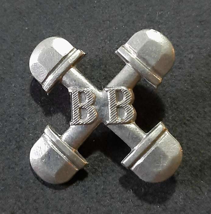 Mid-20th Century: 'Boys Brigade' Youth Organization Physical Recreation Badge w/ Pin.